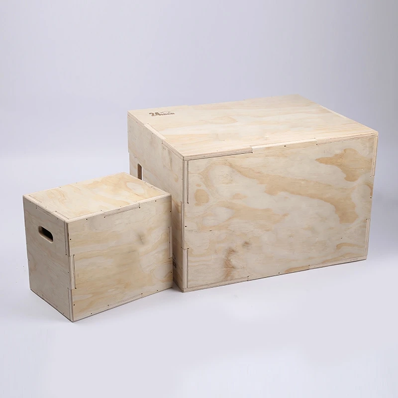 Box Jump Plyo - 2026 3-in-1 Geassembleerde Houten Plyo Jump