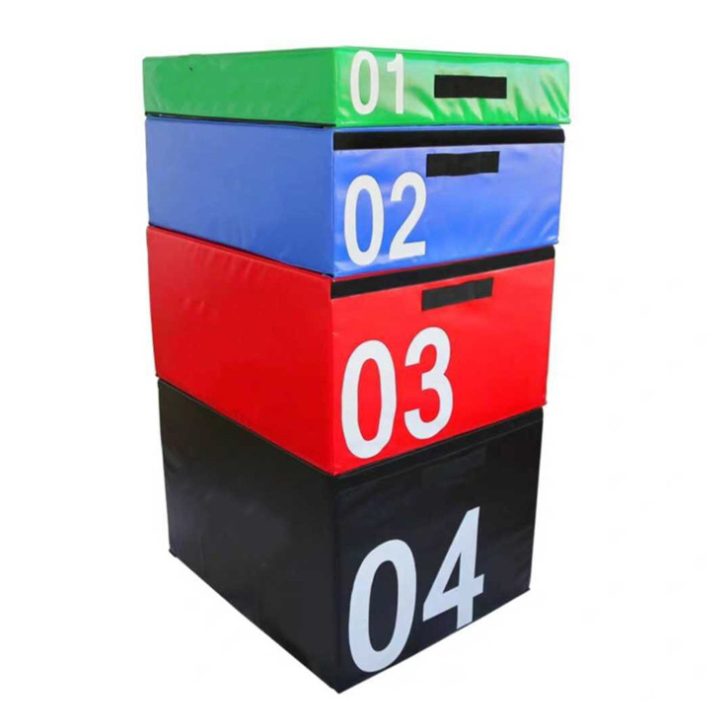 Gym springkussen van PU leer m - Box Jump Plyo recensie en prijs