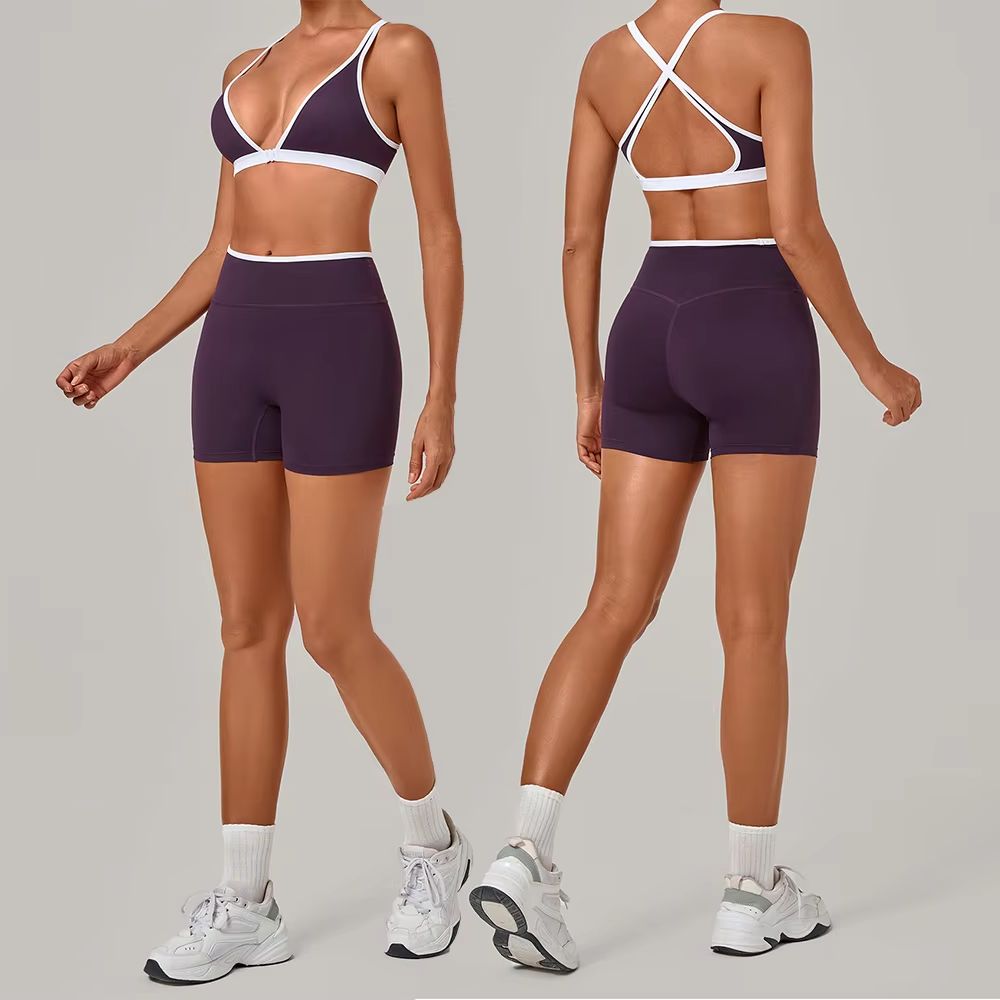 Dames 2-delige yogaset, diepe  - Crossfit Equipment recensie en prijs